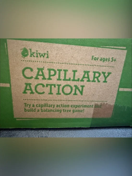 KiwiCo Kiwi Crate Capillary Action STEM Experiment Kit