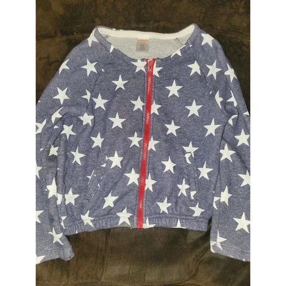 Gymboree outlet 4th of july star sweatshirt size small‎ 5 6