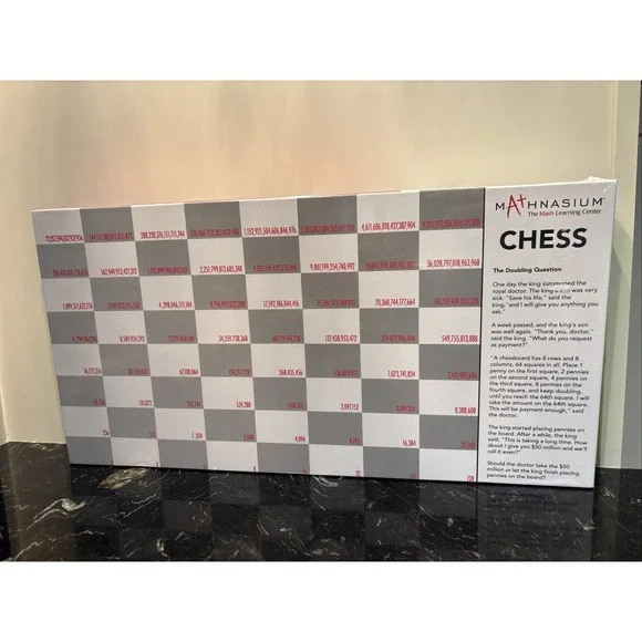 Mathnasium Chess Board Game Learning Educational Math Homeschool NEW