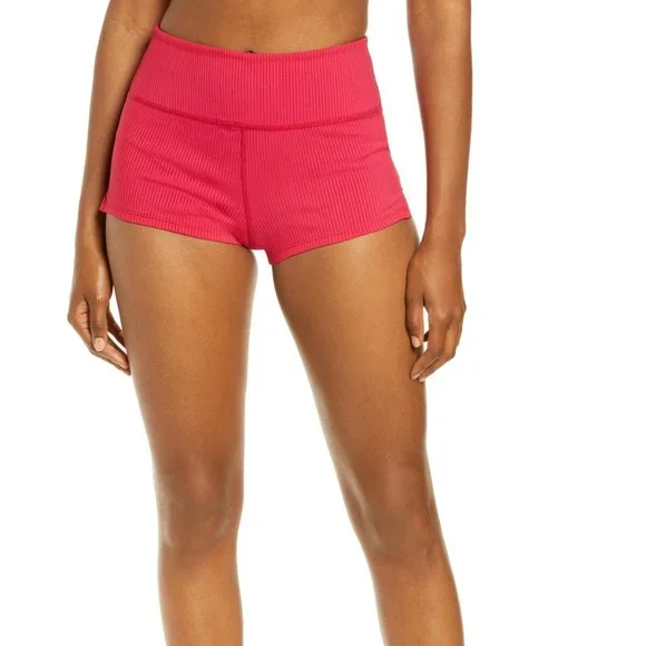 Free People FP Movement Settle in the Court High Waist Short Athleisure Coquette