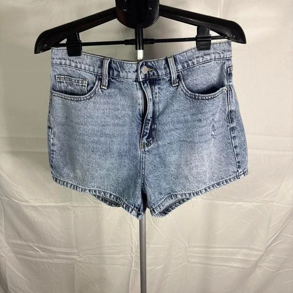 Altar'd State blue denim shorts