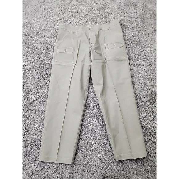 Cabela's Cargo Pants Mens 40x30 Khaki Straight Leg Utility Workwear Outdoor