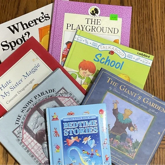 7 Children’s Storybooks 📚 Spot, School, Snow Parade, Giant’s Garden, Playground