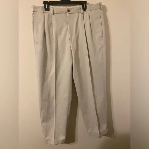 Mens Brooks Brothers Elliot‎ Advantage Chino Khaki Pants 38x30 38