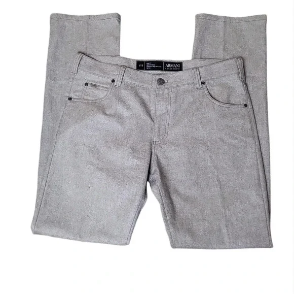 Armani Jeans AJ Jeans Trouser SLIM FIT Man Greys MCJ15S