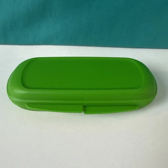 Tupperware Bar Keeper Organizer Snack Bar Keeper Green New Sale