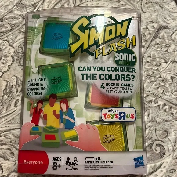 New Toys R Us Simon Flash Sonic Edition Game