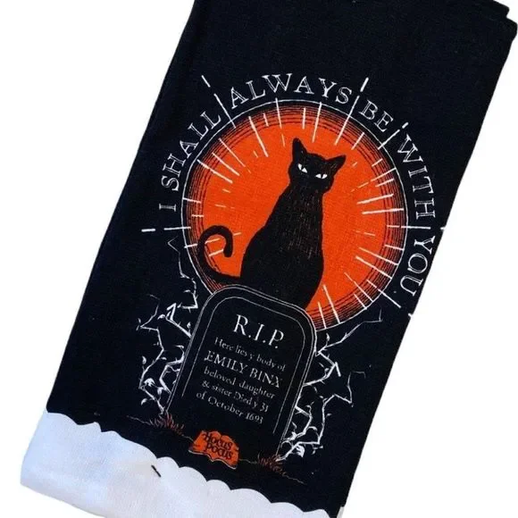 Disney Halloween Kitchen Towels Set‎ Of 2 Hocus Pocus Emily Binx