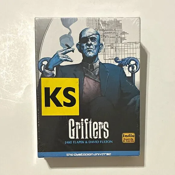 Indie Boards & Cards Grifters Kickstarter Edition Card Game 2-4 Players 2016 14+