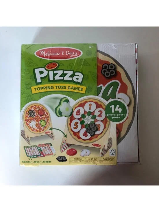 Melissa and Doug Pizza Topping Toss Game For Ages 3+