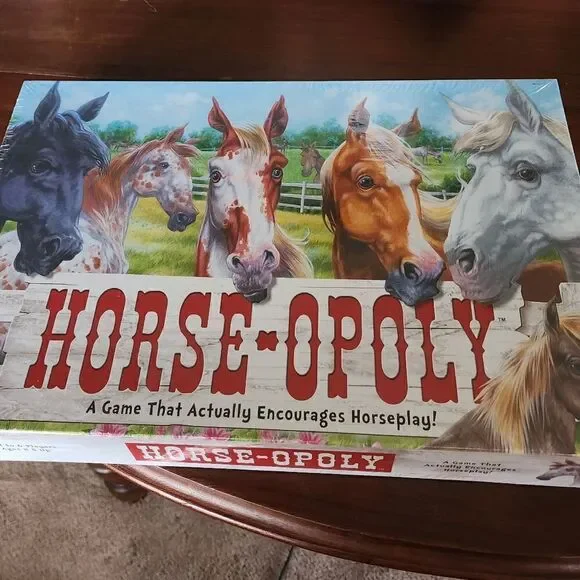 Horse-Opoly Board Game by Late For The Sky NEW