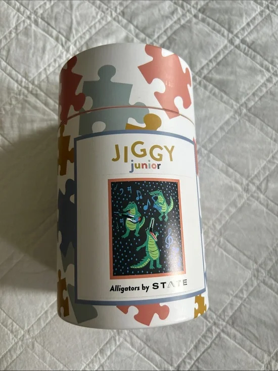 Jiggy Junior Alligators Puzzle - Multicolor