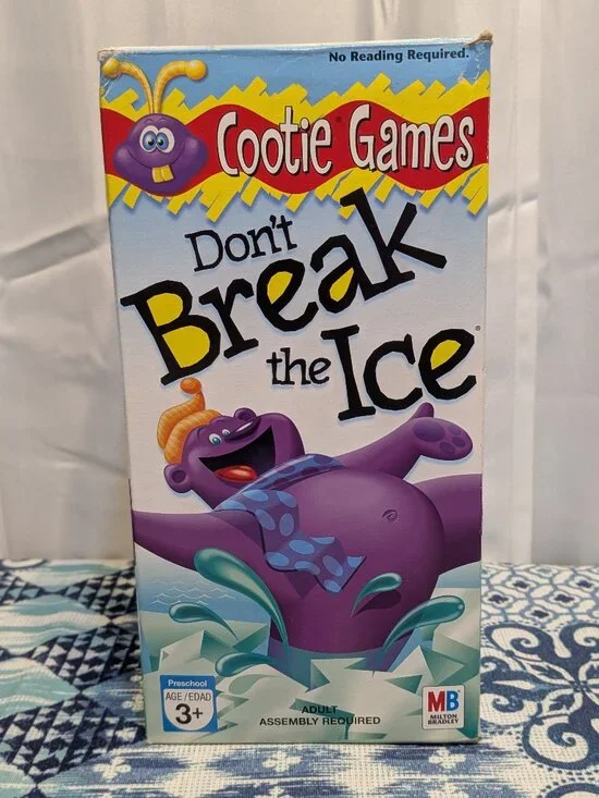 1999 Don't Break the Ice Game Complete Milton Bradley 90's 80's