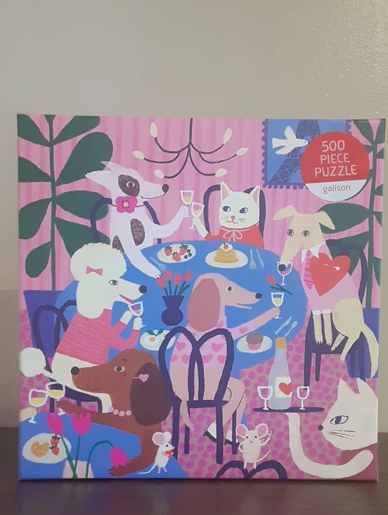 Paw for Love Puzzle - Galison 500 piece
