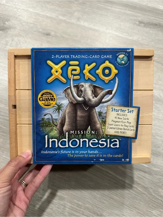 CH204 BRAND NEW XEKO Mission: Indonesia Trading Card Game CCG Starter Set SEALED