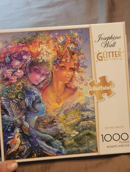 The Three Graces By Josephine Wall GLITTER