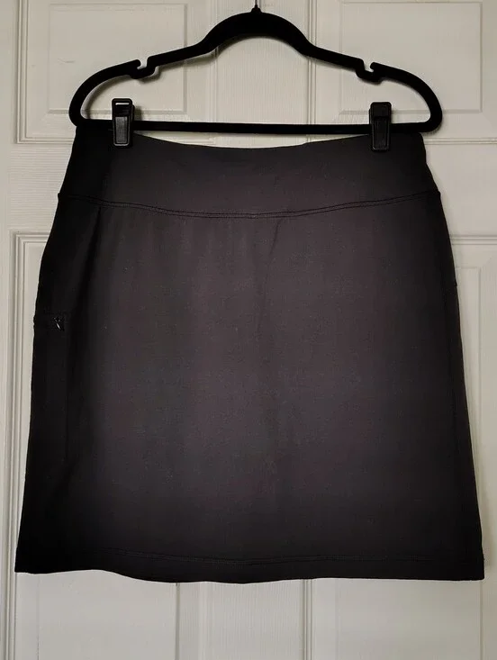 Duluth Trading NoGA Black Skort Medium