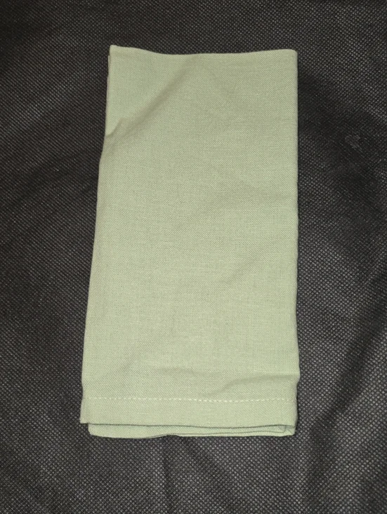 Light Green Kitchen Napkin - Set Of Four