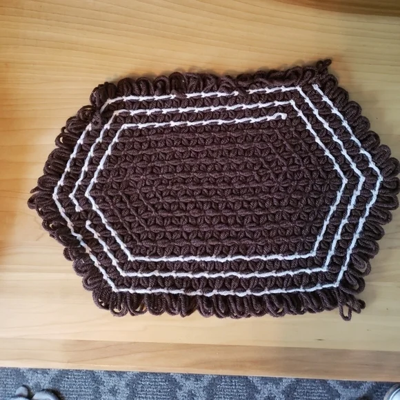 Vintage Handmade‎ 70s Placemats