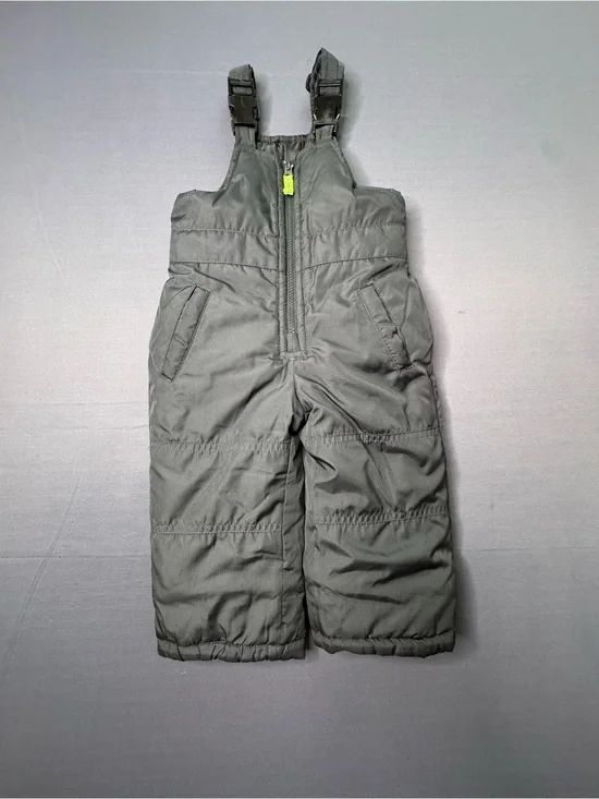 OshKosh B'gosh snow bibs for kids size 18 black 1266