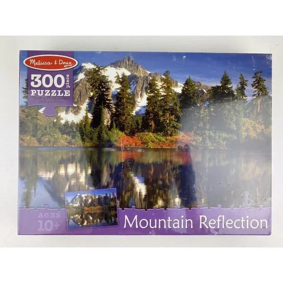 Melissa & Doug Mountain Reflection Jigsaw Puzzle‎ (300 pcs)