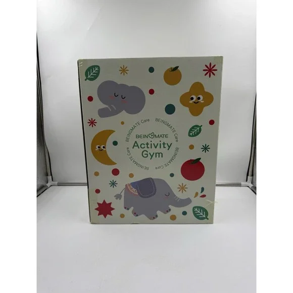 Baby Play Gym Tummy Time Mat‎ Oversize Elephant Activity Mat With 6 Detachable