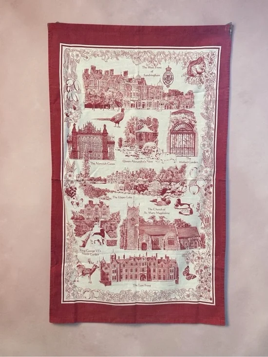 Countryside Art Scenic Tea Towel