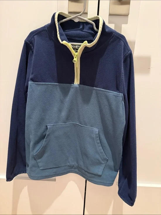 OshKosh Boys Quarter-Zip Fleece | Size 12/12A