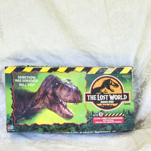 Jurassic World the lost world  board  Vintage game