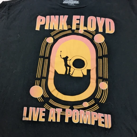 Pink Floyd Live At Pompeii Band Tee 2XL