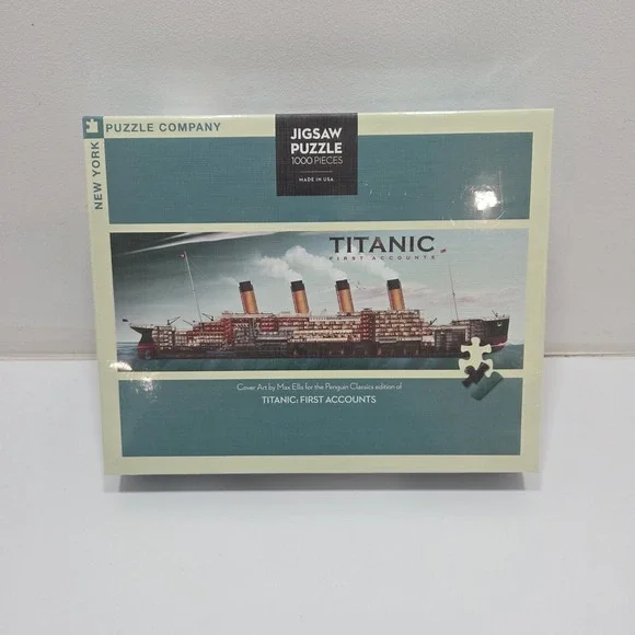 New York Puzzle Company Titanic  Jigsaw 1000 Pieces Max Ellis - NEW