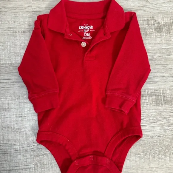 Baby‎ Oshkosh B Gosh Red Jumper