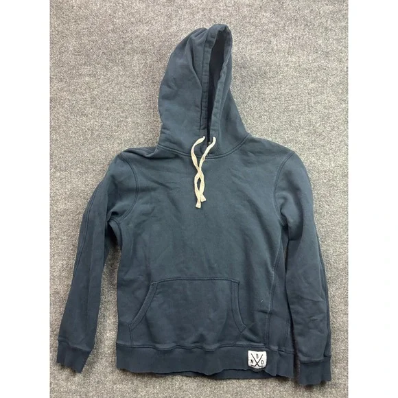 Spittin Chiclets Hoodie Mens Medium Navy Blue Barstool Sports BND Sweatshirt