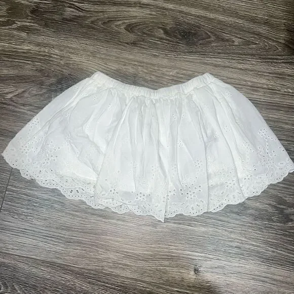 Oshkosh White Eyelet Skirt