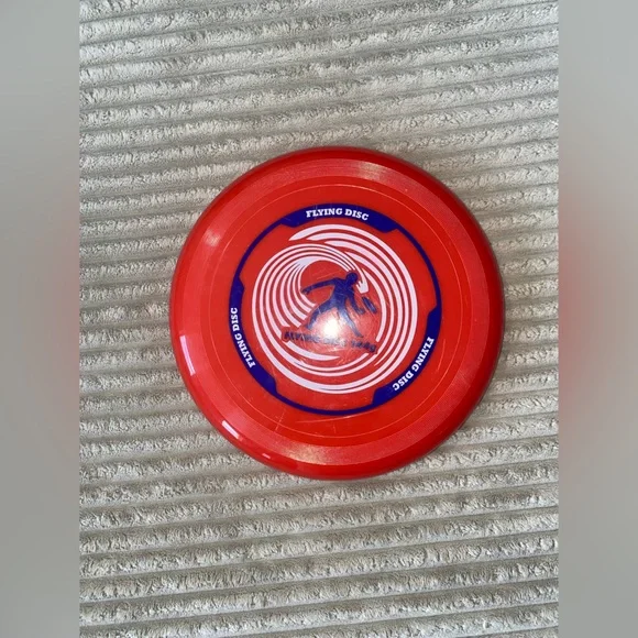 🔥 Classic Red Flying Disc 🌀 10” Ultimate Frisbee Fun!