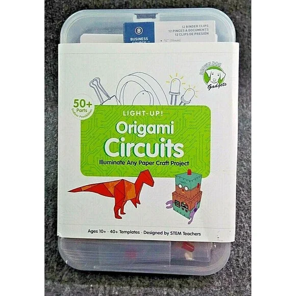 BROWN DOG Origami Circuits Light-Up Illuminate Any Paper Craft Project New