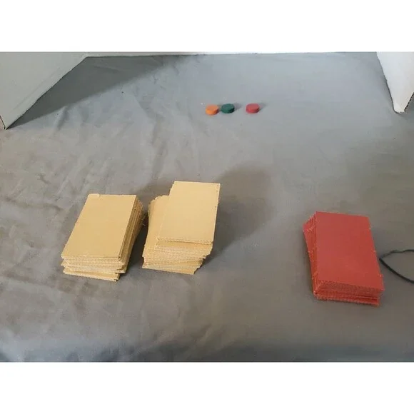 VTG Uncle Wiggily Board Game 1967 Replacement RED CARDS 34 Other Cards 105