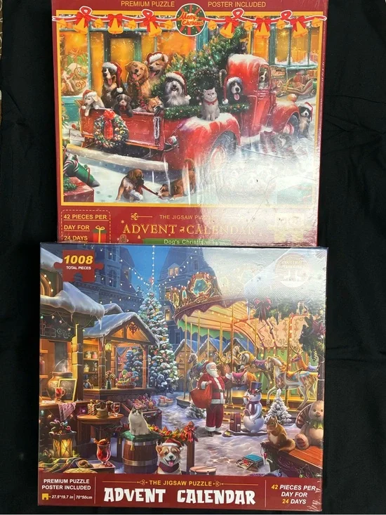Advent Calendar Puzzles - Christmas Scenes