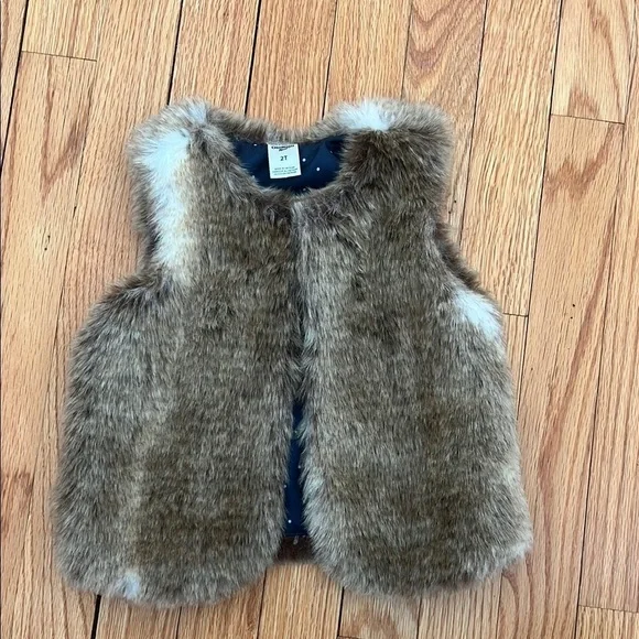 Faux Fur Vest for Kids