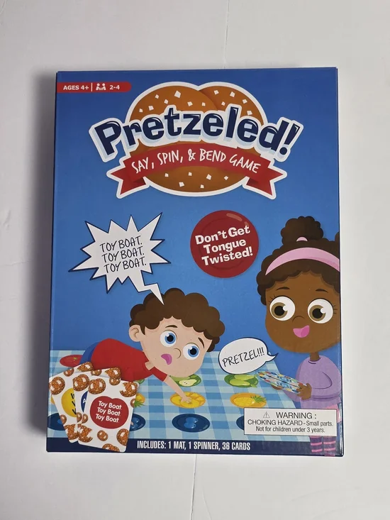 Pretzeled! Say, Spin, & Bend Game