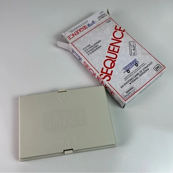 Sequence Board Game Travel Version A Game of Strategy 2 Players. Age 7+ NEW