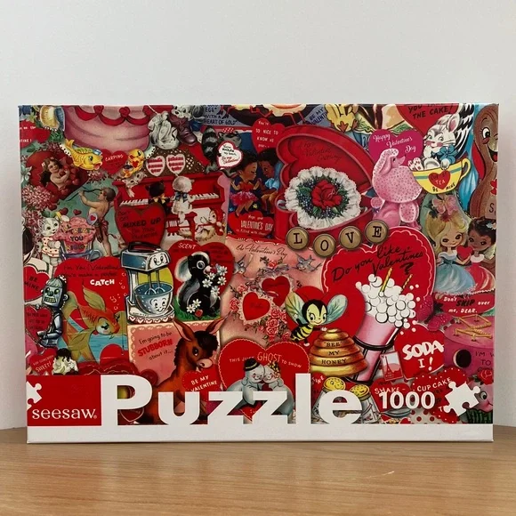 Seesaw Be My Valentine Puzzle