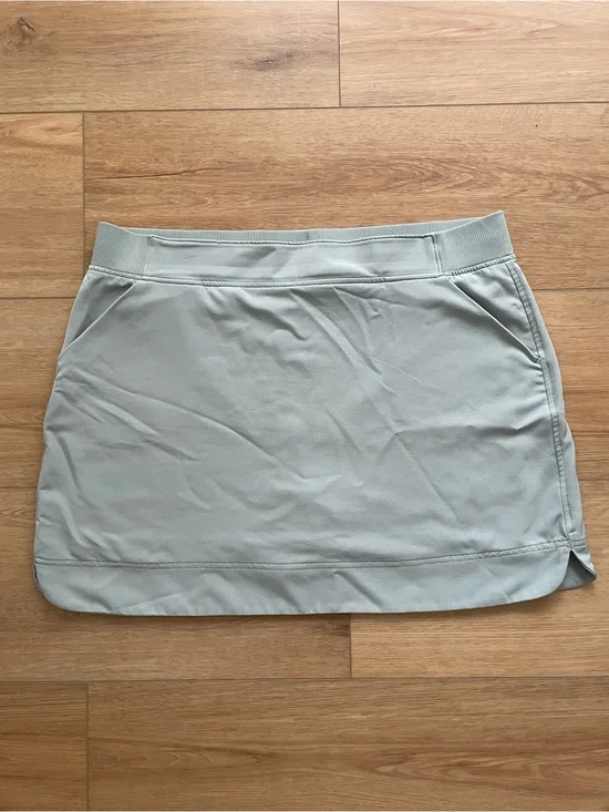 Midi Skort in Sage Green - Women's Active Skirt Women XL #0162