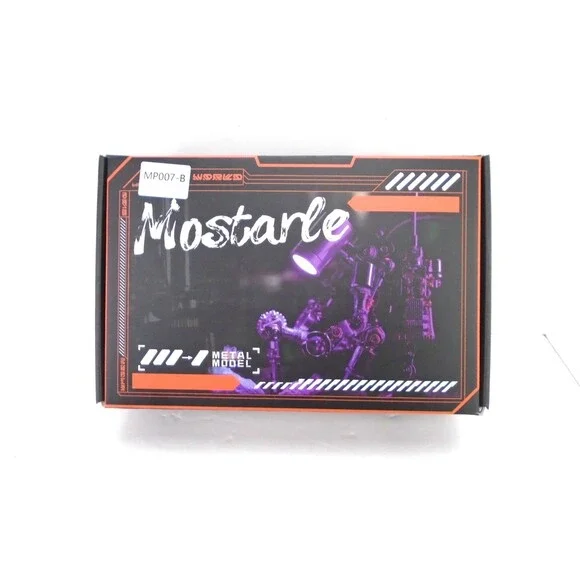 Mostarle Terminator M 3D Metal Puzzle Arcynix Mechanical Robot Model OPEN Box
