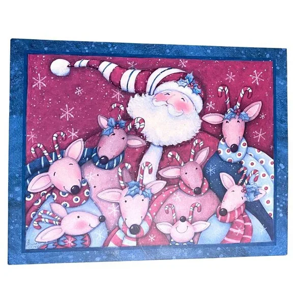 Lang DEER FRIENDS 500 Piece Jigsaw Puzzle Susan Winget‎ 2011 Family Night Hobby