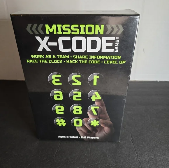 Mission X-Code Cooperative Strategy Skill Board Game by Amigo YourTurnGames NIB