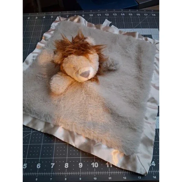 Cloud Island Lion Lovey Security Blanket Plush