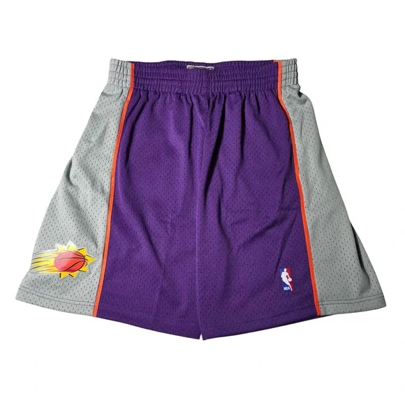 Mitchell & Ness Phoenix Suns Hardwood Classics Swingman Shorts Purple Mens L NWT