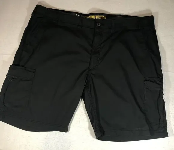 Lee Extreme Motion Cargo Shorts Black Mens Size 50