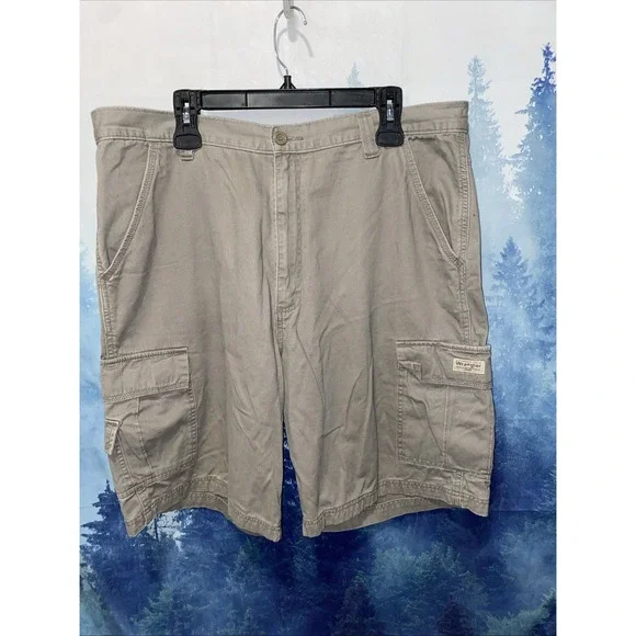 Wrangler Relaxed Fit Men's Cargo Shorts 38 Button/Zipper Cotton